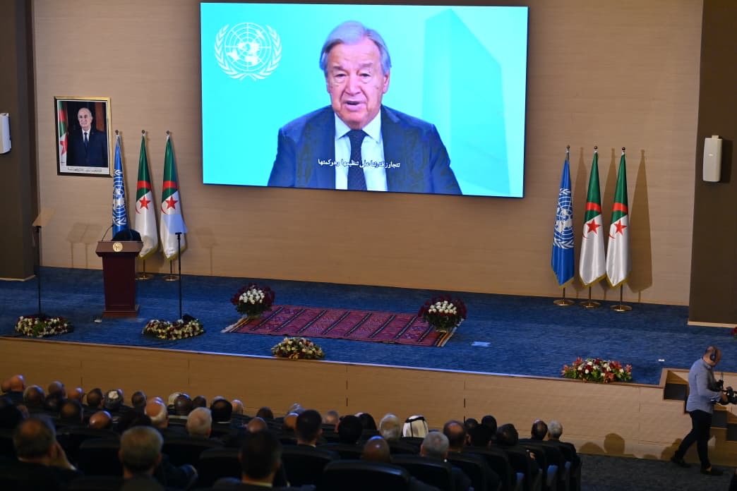 Algeria_MFA's tweet photo. #صور:أشرف وزير الدولة، وزير الشؤون الخارجية والجالية الوطنية بالخارج والشؤون الإفريقية، السيّد @AhmedAttaf_Dz اليوم على مراسم الاحتفالية المشتركة #بيوم_الدبلوماسية🇩🇿 {1962-2026} و #الذكرى_81 لتأسيس @UN تحت شعار: التزام مشترك في خدمة السلام والتنمية المستدامة وتعددية أطراف متجددة. https://t.co/LvjvgN7xCs