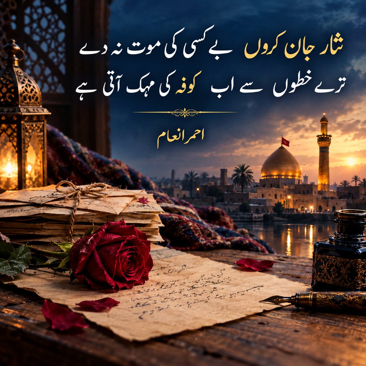 Strom_deep11's tweet photo. نثار جان کروں  بے کسی کی موت نہ دے
ترے خطوں  سے اب   کوفہ کی مہک أتی ہے

احمرانعام

#اردوعشق_سخن https://t.co/u07lFSAMZn