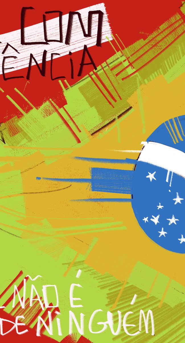 ley_draw's tweet photo. VOTEM COM CONSCIÊNCIA!!!! 
Brasil não é quintal de ninguém! https://t.co/8BtrmDCq2X