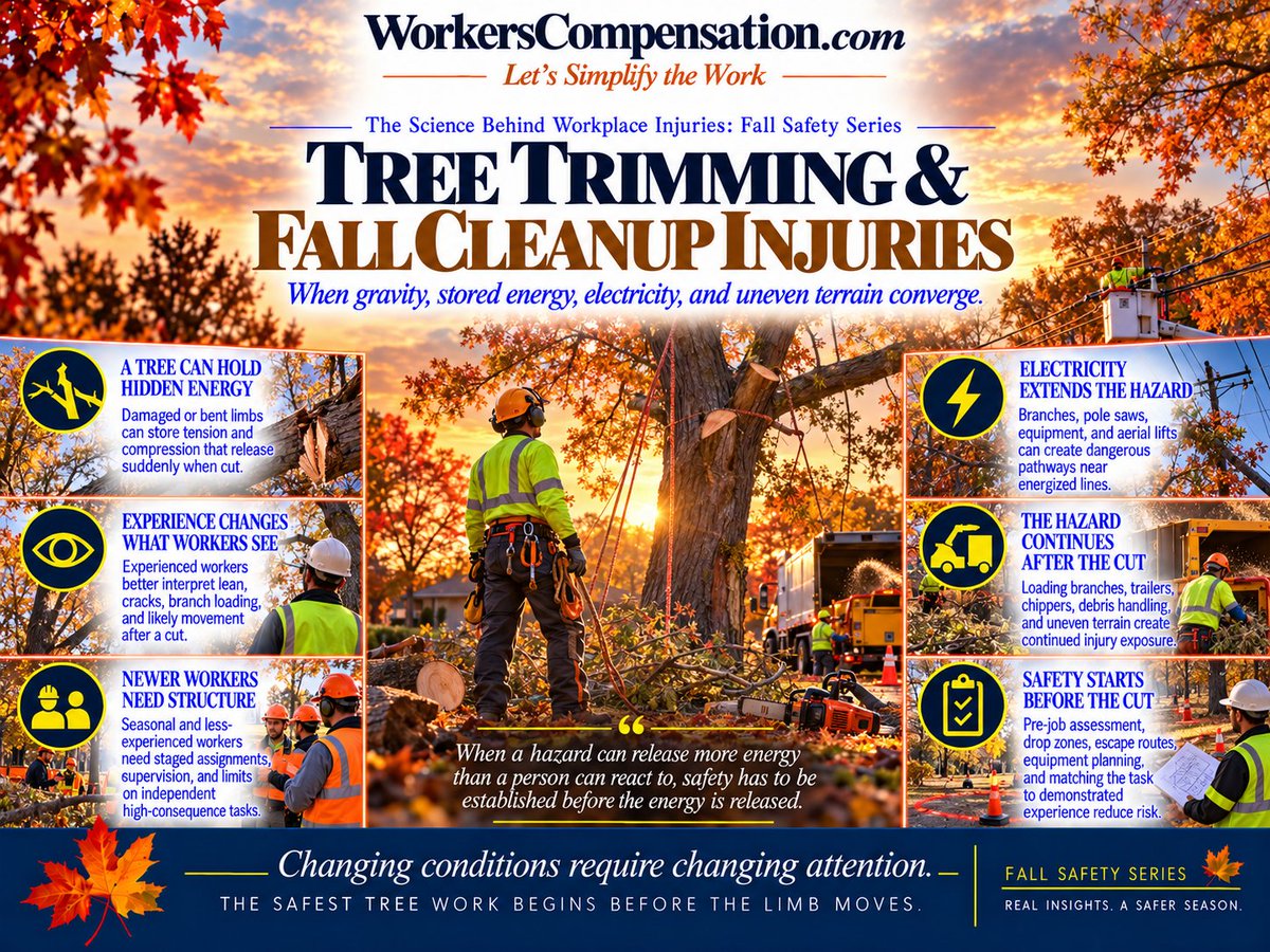 SimplifyWC's tweet photo. When it comes to tree trimming, gravity and stored energy combine to make unique safety hazards. #FallIntoSafety with Dr. Claire C. Muselman to minimize cleanup injuries this time of year.

https://t.co/Ga9lwdO0pr https://t.co/MdRbAim6Fo
