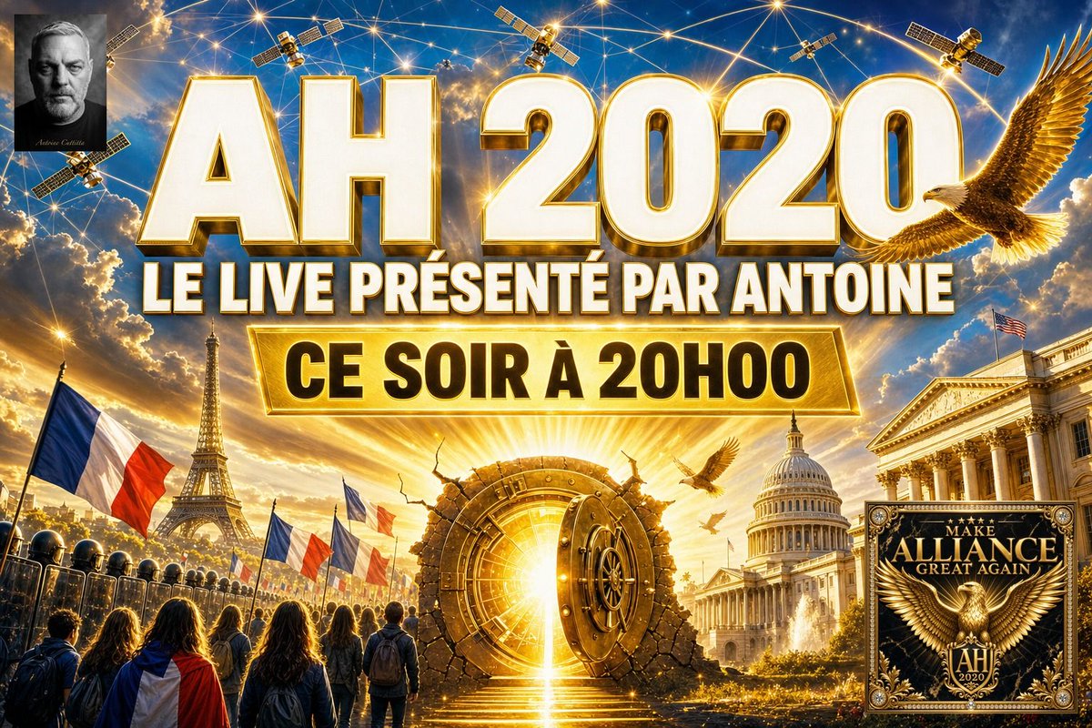 ANTOINE PRÉSENTE AH2020 LE LIVE 20H - « UN EXILÉ PARLE AUX FRANÇAIS »