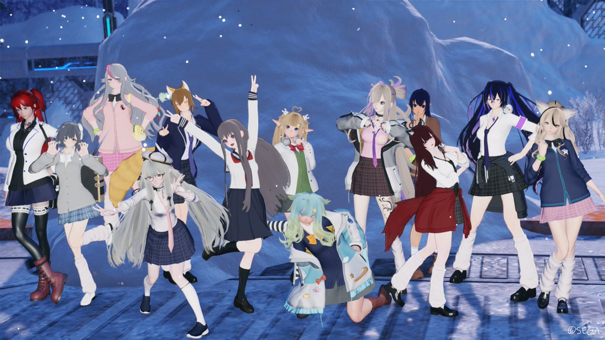 Arca_ngs's tweet photo. スクショです！
各々の個性が出てて超かわいいです♪
#pso2ngs
#pso2ngs_ss https://t.co/dTbiS6y48S