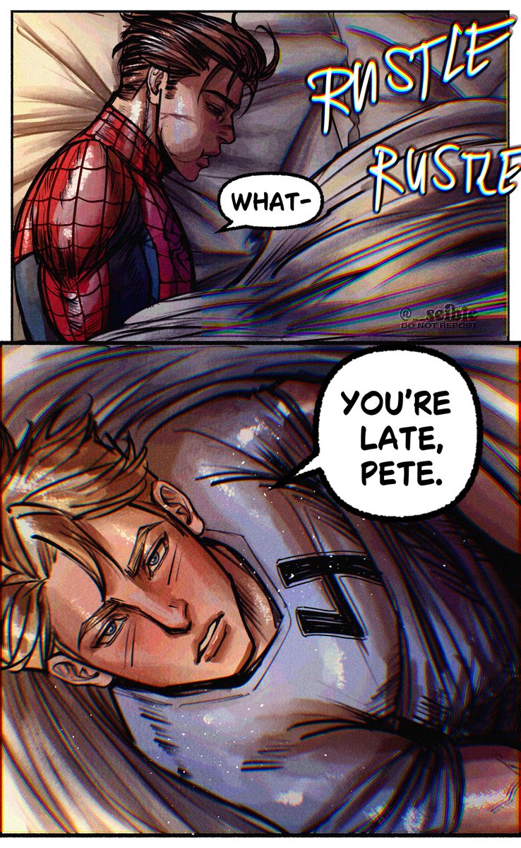 __seib1e's tweet photo. #spideytorch roommates au pt.1 https://t.co/bQwIsgta0W