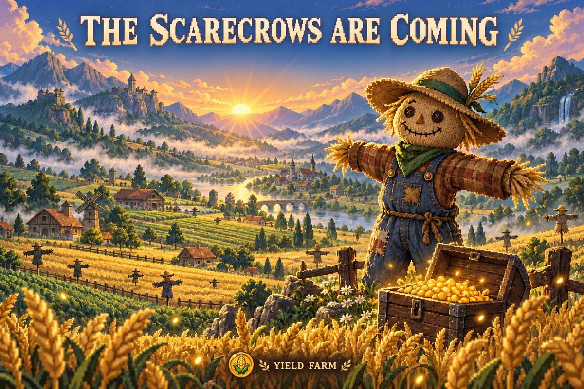 YieldFarmRH's tweet photo. Staking Is Coming tomorrow!

Time to put your $CROP to work. Lock your tokens, earn more $CROP, and receive a tradable Scarecrow NFT representing your stake. 

60 days: 24% base APR
90 days: 30% base APR
180 days: 40% base APR
365 days: 50% base APR

More details coming soon 🌱 https://t.co/mOlmh3A24j