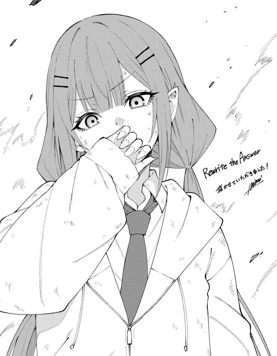 minori_sisiza's tweet photo. 常闇トワ「Rewrite the Answer / 常闇トワ(official)」Music Video  イラスト描かせていただきました！ https://t.co/cEJzBtwE3v