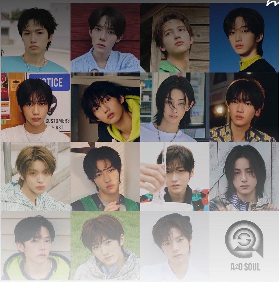 A2OSOULBRASIL's tweet photo. 🚨 Veja os nomes dos membros do A2O SOUL!

JUNE
SEE-ONE
HANSUNG
MOON
TAI
GAKU
AYDEN
SEOHA
SORA
LUCIEN
ZET
TEO
ZAI
ALURE 
SONO

#A2OSOUL @A2O_SOUL https://t.co/IswhBsLBR1