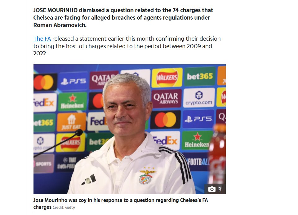 ukmcfc's tweet photo. @FabrizioRomano @CorSport nobody does hypocrisy like Jose https://t.co/CeMOx3HtSd