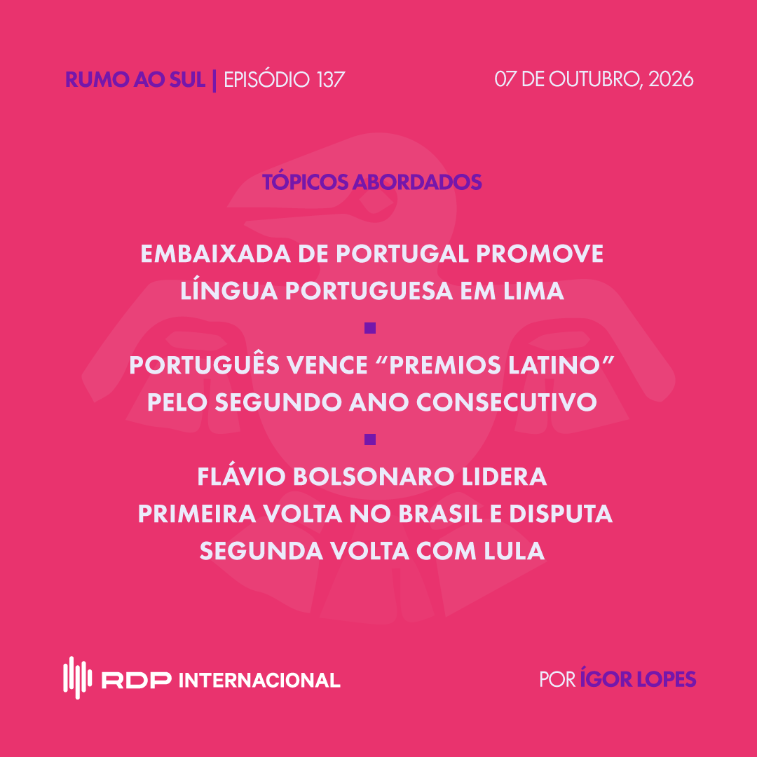 IgorPLopes's tweet photo. ✅ Na edição desta semana do podcast "Rumo ao Sul", que lidero ao lado da Andreia Rocha, na RDP Internacional, abordamos temas que valorizam a conexão entre Portugal e a América do Sul.

📌 Conheça os temas em destaque nas imagens abaixo.

📟 Ouça em:
https://t.co/v8iexr4tkz https://t.co/8csG9FP7mg