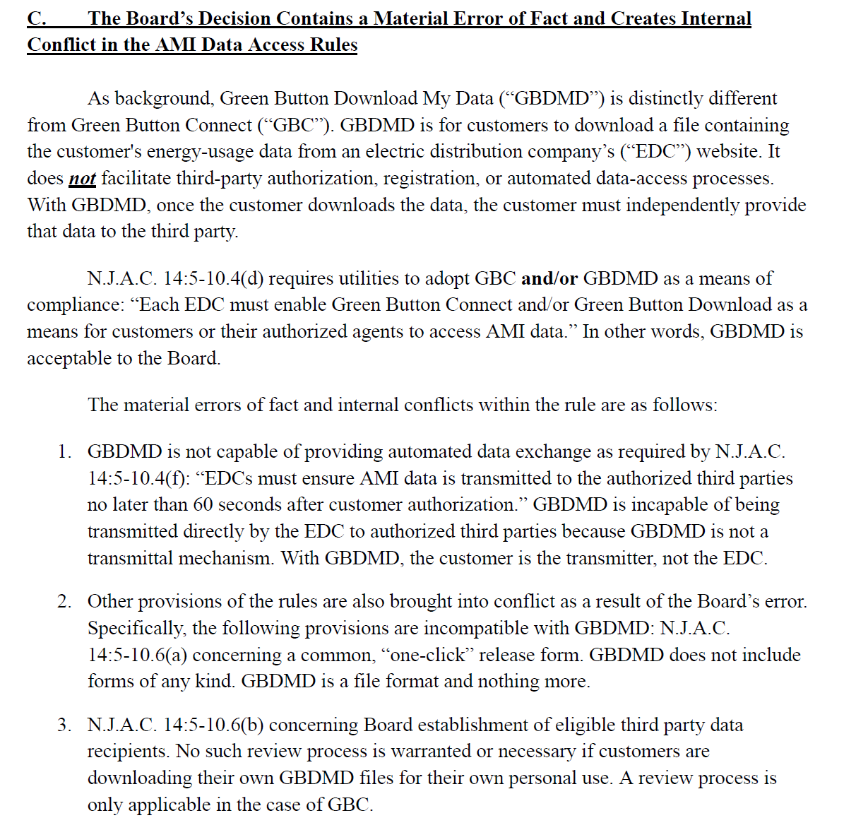 mission_data's tweet photo. Reminder that NJ BPU approved an AMI data access rule that suffers from internal conflicts and cannot be administered.

https://t.co/OXHLCJor1o https://t.co/j0dtSEwu7I
