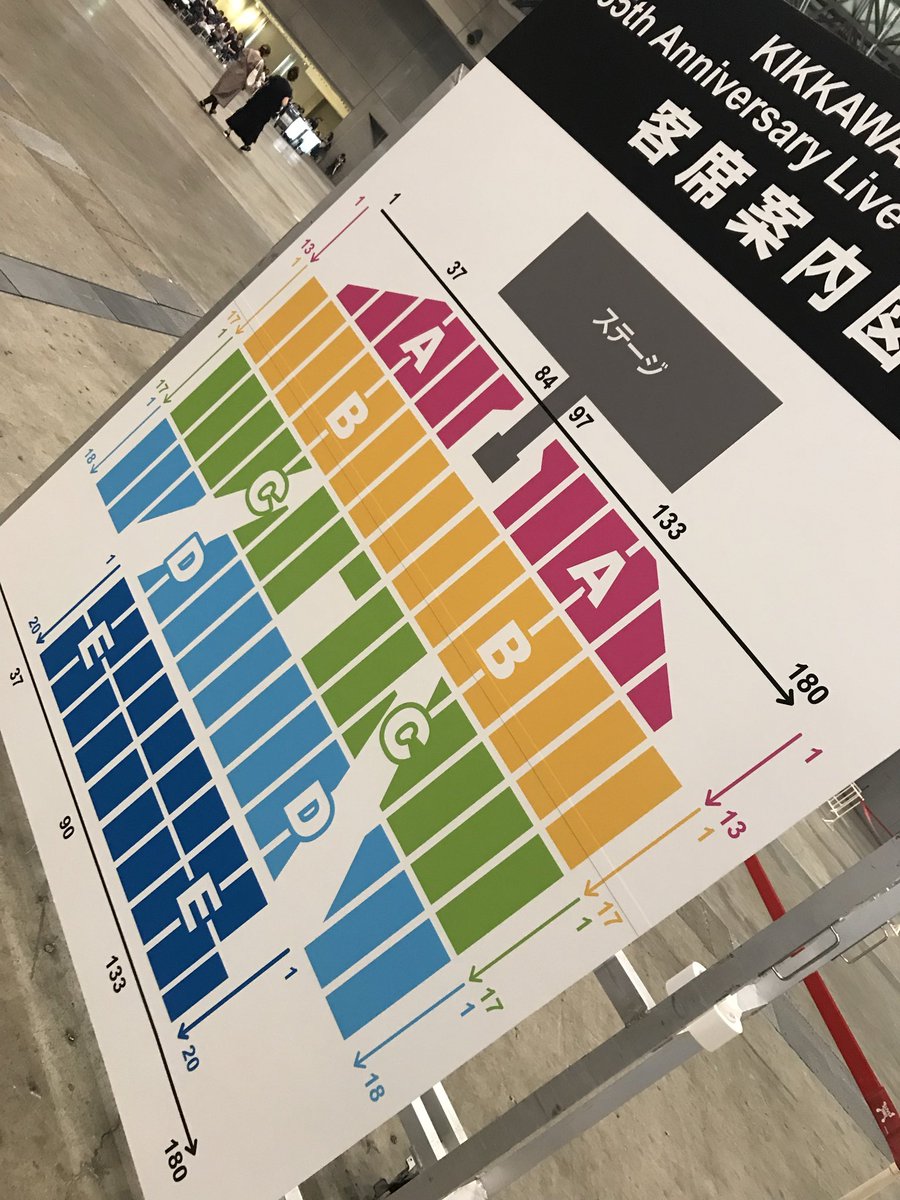 everblue0818's tweet photo. @collonpan @Risakikkawa @Yu_kocchiK2 横からお邪魔します🙏

写真見にくいかもですが、
35thファイナル
幕張メッセはこんな感じでした！ https://t.co/C91LxHbFqJ