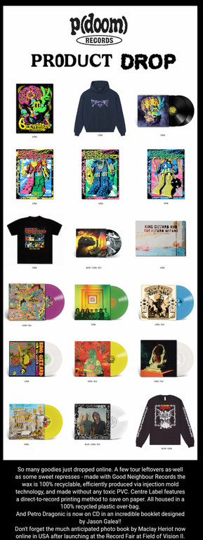 idiot_lizard_'s tweet photo. P(doom) newsletter!! (10/08/2026)
Basically
-Orbrose show was great!
-merch drop, including leftover posters, represses and a PDA CD
https://t.co/TKmYB4hakk
-heavy moss 2 👀
-aus tour is around the corner 
https://t.co/Vdhya6aKUj https://t.co/7gFiImPUnx