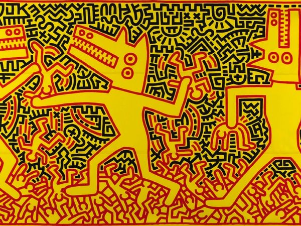 ARTEit's tweet photo. Keith Haring torna a Roma. La mostra a Palazzo Braschi   https://t.co/pgIDp2W4Hv https://t.co/ldrU8ZvZpQ