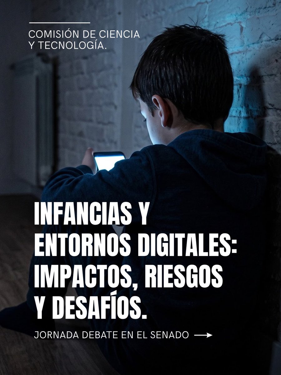 wadodecorrido's tweet photo. Gracias a todos los especialistas que participaron de la primera jornada de debate que realizamos en el Senado sobre el impacto del uso de pantallas en niños, niñas y adolescentes.

Desde la Comisión de Ciencia y Tecnología abrimos este espacio de escucha, reflexión e intercambio junto a UNICEF, organizaciones y profesionales de la psicología, la pediatría y la neurociencia.

La tecnología es parte de nuestras vidas, pero tenemos que entender cómo influye en el desarrollo, el aprendizaje y los vínculos de nuestros chicos.

Tenemos la responsabilidad de escuchar a quienes más saben, promover un uso responsable de las pantallas y construir herramientas que nos permitan cuidar a las nuevas generaciones.
