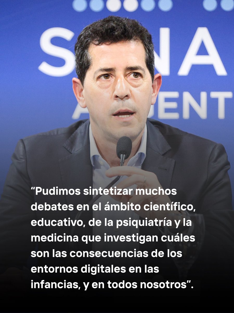 wadodecorrido's tweet photo. Gracias a todos los especialistas que participaron de la primera jornada de debate que realizamos en el Senado sobre el impacto del uso de pantallas en niños, niñas y adolescentes.

Desde la Comisión de Ciencia y Tecnología abrimos este espacio de escucha, reflexión e intercambio junto a UNICEF, organizaciones y profesionales de la psicología, la pediatría y la neurociencia.

La tecnología es parte de nuestras vidas, pero tenemos que entender cómo influye en el desarrollo, el aprendizaje y los vínculos de nuestros chicos.

Tenemos la responsabilidad de escuchar a quienes más saben, promover un uso responsable de las pantallas y construir herramientas que nos permitan cuidar a las nuevas generaciones.
