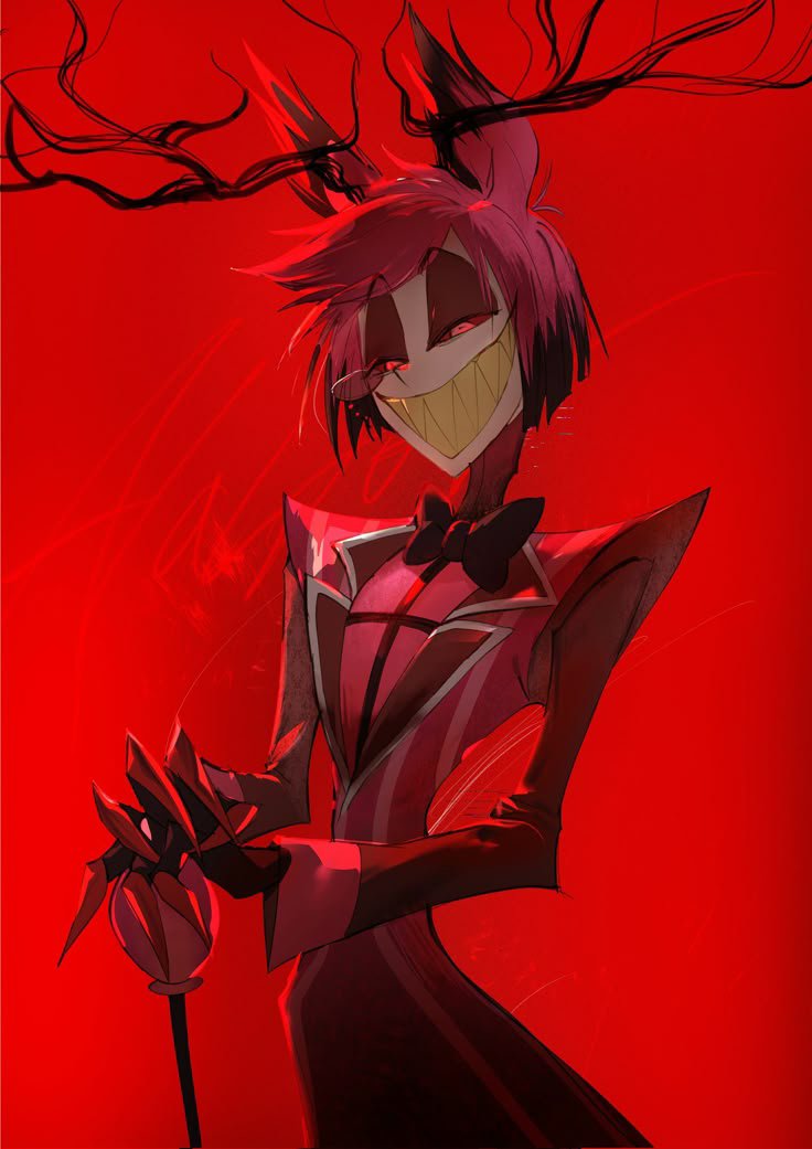 ANAAplio's tweet photo. #alastor #commissionopen #alastorfanart https://t.co/7WcuDHsEVZ