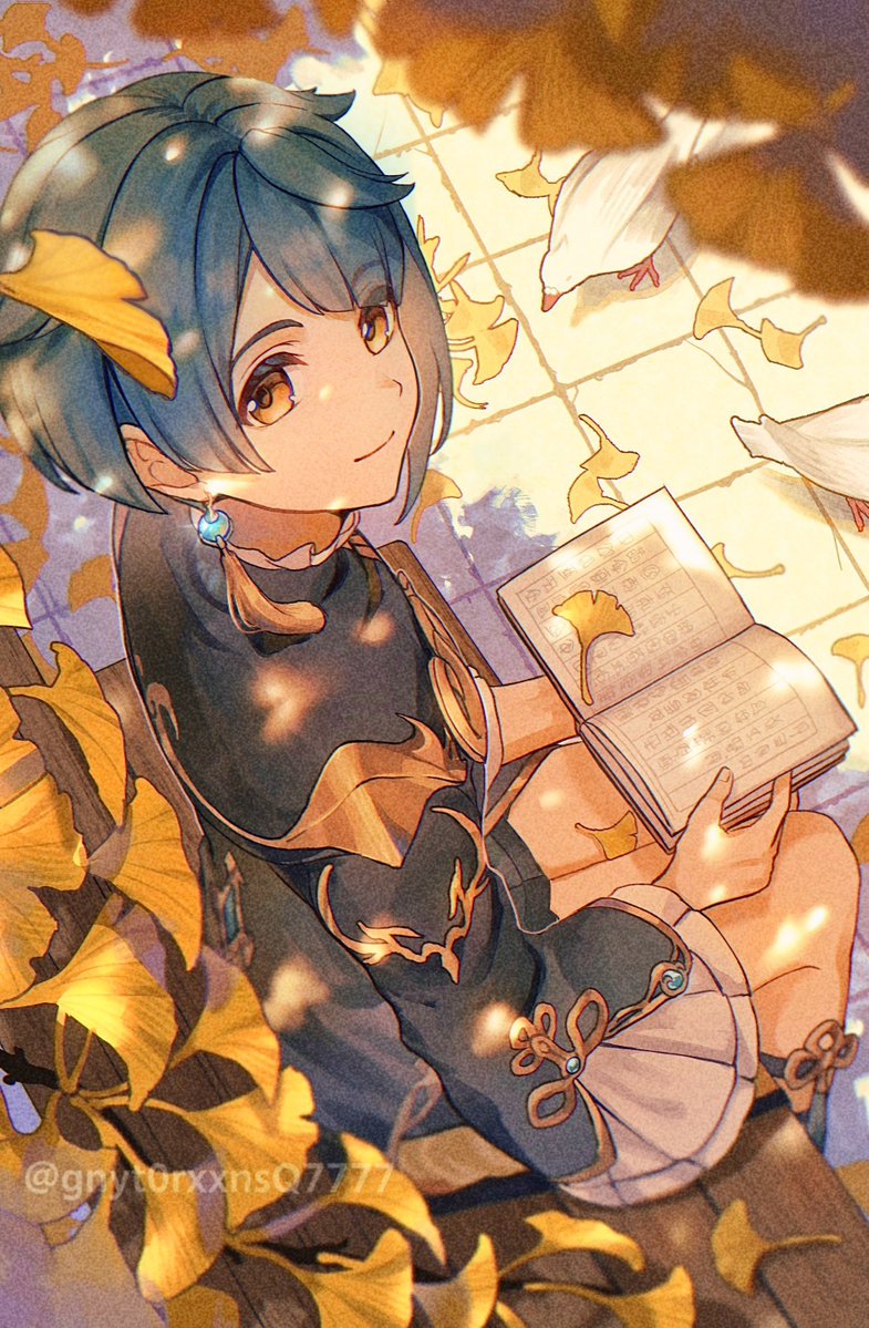 gnyt0rxxnsQ7777's tweet photo. 行秋くんお誕生日おめでとう🍁
#行秋生誕祭2026 #Xingqiu https://t.co/tSCkHv9Zrq