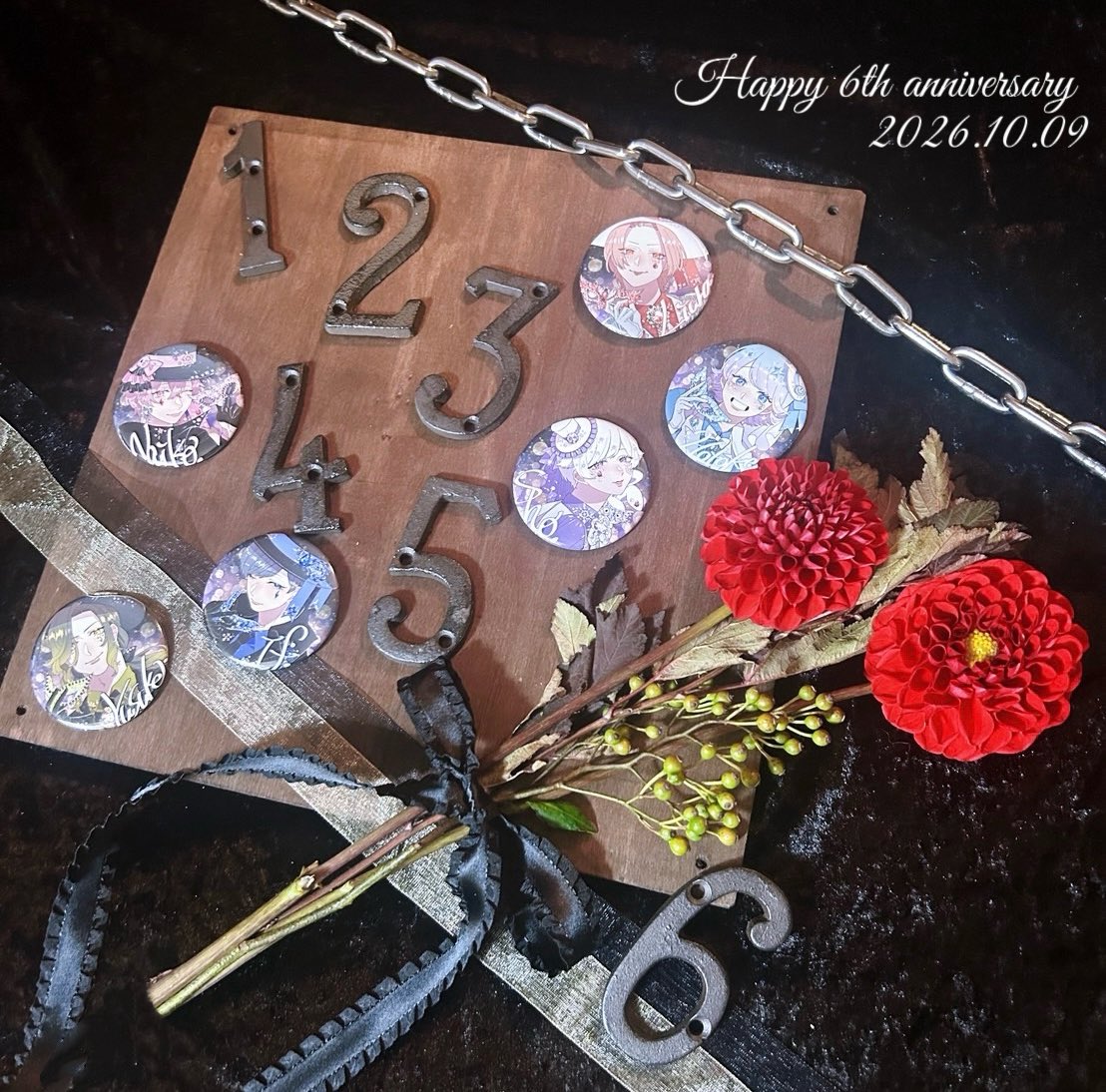 M_AllLove's tweet photo. 𝖧𝖺𝗉𝗉𝗒 𝟨𝗍𝗁 𝖺𝗇𝗇𝗂𝗏𝖾𝗋𝗌𝖺𝗋𝗒!
𝟤𝟢𝟤𝟨.𝟣𝟢.𝟢𝟫

これからもずっと応援してます

#いれいす活動6周年
#聞いてよないこくん https://t.co/c9vMDeYRmu