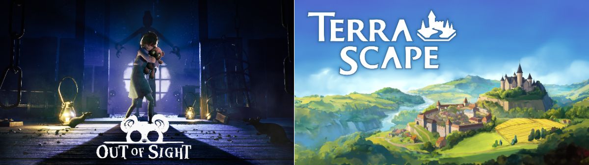 jushimatsu_JP's tweet photo. 【無料配布】Epic Gamesストアで「Out of Sight」と「TerraScape」が期間限定で無料配布中 https://t.co/P6OeMMg8CQ https://t.co/albRyVqvbd