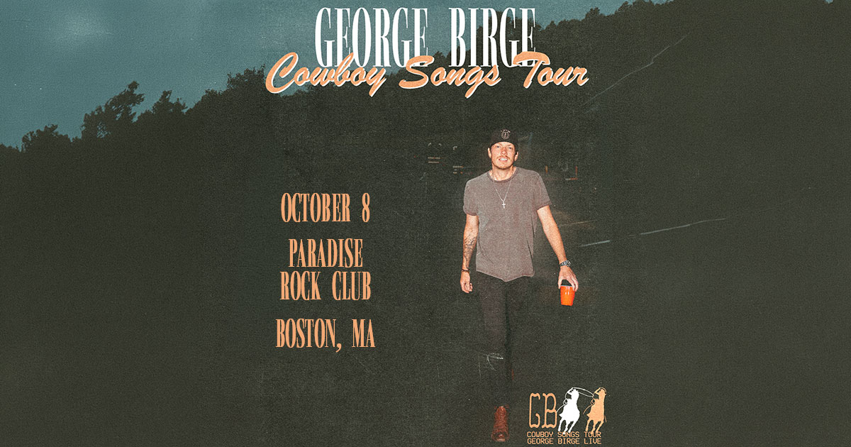 ParadiseRockClb's tweet photo. TONIGHT 📆 @GeorgeBirge, @JennaPaulette 🟠

🎟: https://t.co/cCFJbRWIEY
🚪: 7PM
🎶: 8PM
18+ https://t.co/SbrDtYUriM