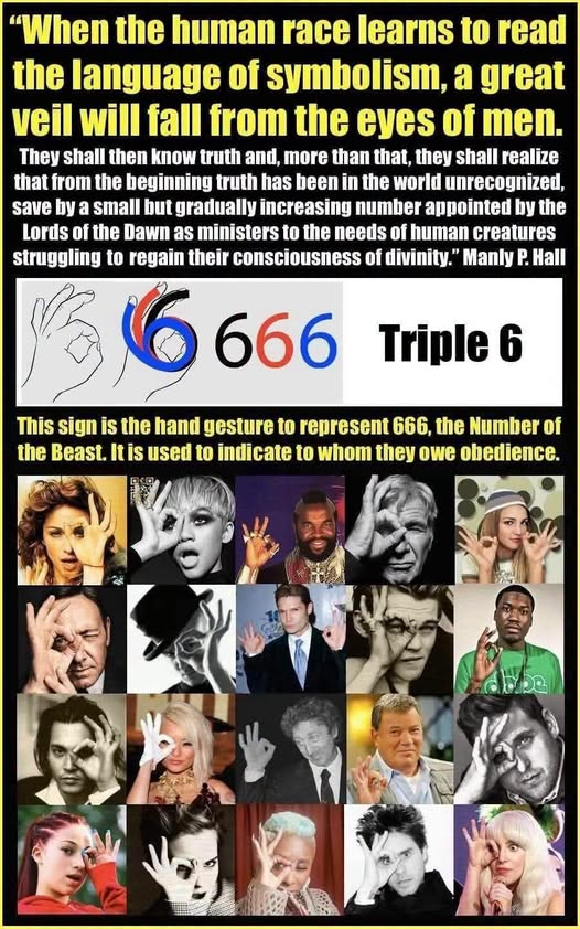 Harley17Q's tweet photo. Symbolism is their downfall........We ALL SEE now!! https://t.co/zDfZXUnkVx