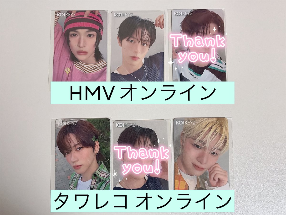 18200maro's tweet photo. KO1KEYZ 1st SINGLE DEBUT SINGLE 
トレカ 交換

【譲】
HMV オンライン：小野 飯塚
タワレコ オンライン：加藤 杉山
未使用シリアル

【求】
HMV 店舗
タワレコ 店舗
照井 濱田

郵送希望📮
 ※シリアルは買取も可能です(0.05/1枚)
お気軽にお声掛けください

#KO1KEYZ交換 https://t.co/WqTaO0QdOV