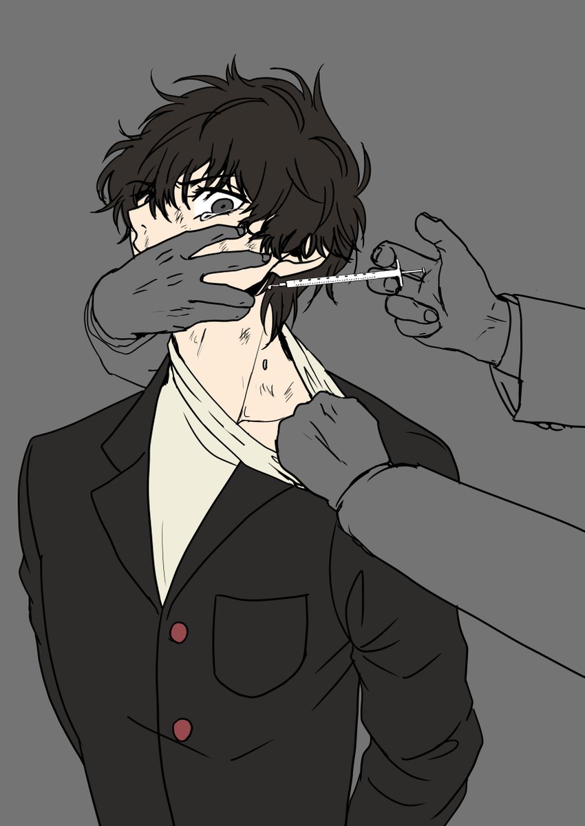 p472marygold's tweet photo. お注射一本目 https://t.co/jhzsXrBoM6