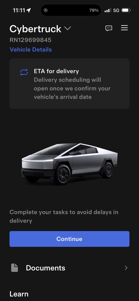 SilentServiceEV's tweet photo. This is bad.  I am now refreshing this a couple times a day hoping something changes! 😂My estimate is December-January! https://t.co/88k8WaQR5n