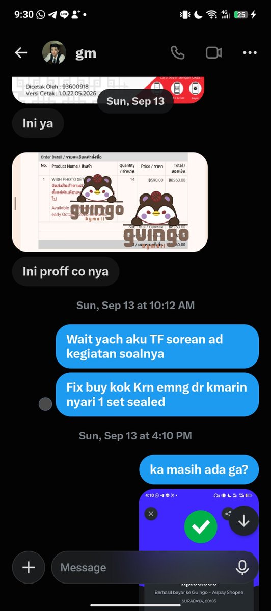 Jaiidumpy's tweet photo. #scammer #thaienthu 
[HELP RT ]

Aku mau ngingetin buat kalian yang mungkin mau dan pernah kena juga di dia.

Aku pribadi baru aja kena kejadian yang diduga scam dan kayanya nyolong proof go lain (?).
Kronologinya, aku beli set Jasper Wish dari akun tersebut dengan harga sekitar Rp300.000 an. Aku awalnya deal untuk DP Rp200.000, tapi waktu itu aku baru sempat TF Rp160.000 terlebih dahulu.

Besoknya aku mau lanjut transfer, tapi aku mulai ragu karena DM aku nggak dibales sampai hr ini. udh di tag juga ttp aja ga di bales samsek, Setelah aku coba cari tau dan tanya lebih lanjut, ternyata akunnya sudah nggak ada/berubah. Dan ada bbrp orang yang emng bilang dia ini scam, sebelumnya ini pure salah aku karna ga cek dulu latar belakang si seller ini karena di situ aku need rush bgt for my friend langsung lah ku DP, dan ya akhirnya Kya gini.

Yang perlu diperhatiin, akun tersebut sebelumnya menggunakan nama Jossmantap_1, lalu ganti nama lagi jadi Akan__1.

Jadi buat kalian yang pernah transaksi atau nemu akun dengan nama tersebut, PLEASE HATI-HATI dan jangan langsung transfer sebelum semuanya benar-benar aman. Aku posting ini supaya nggak ada yang mengalami kejadian yang sama.

Kalau ada yang punya pengalaman atau informasi terkait akun ini, boleh banget kasih tahu di reply/DM. 🙏🏻

Tolong bantu share biar nggak ada korban berikutnya.