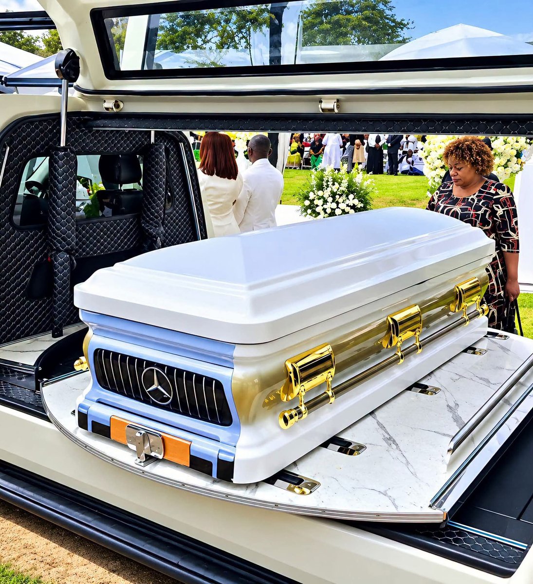 NgarivhumeJ's tweet photo. Chivayo’s funeral left four things: Chiwenga stayed away; regional business leaders were absent; his brother linked Gwanda Solar funds to Dubai luxuries; and beneficiaries paraded “gifts” while ordinary people ate mudododo. A lavish burial cannot bury corruption!
#NoToCorruption https://t.co/YpBFqjbxwi