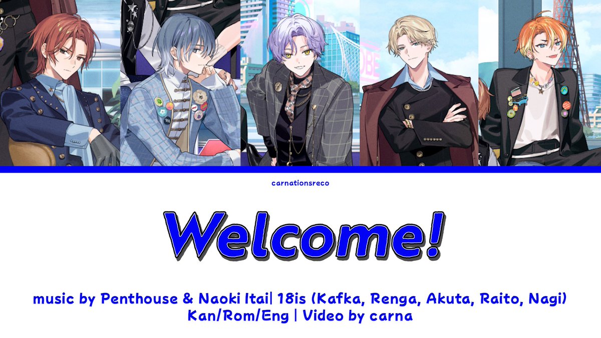 carnationsreco's tweet photo. I've translated Welcome! I hope yall enjoy!! 
this song is so catchy so I had a lot of fun making this silly video

https://t.co/p5jm9RdICe
#18TLip https://t.co/m1y4JDAlQr