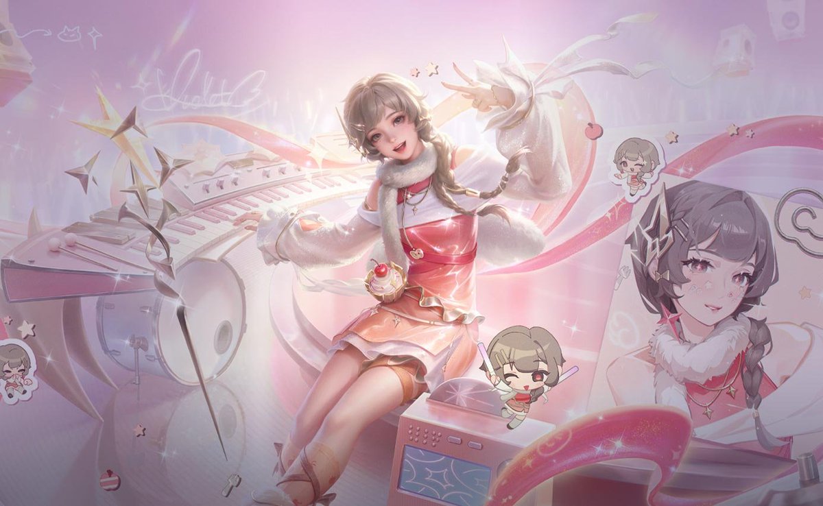 NOX_AOV_NEWS's tweet photo. New Skin's Splash Art: Capheny, Violet, Yue, Veres

#nox #aov #rov #arenaofvalor #アリヴァラ https://t.co/FAaZaWcEXk