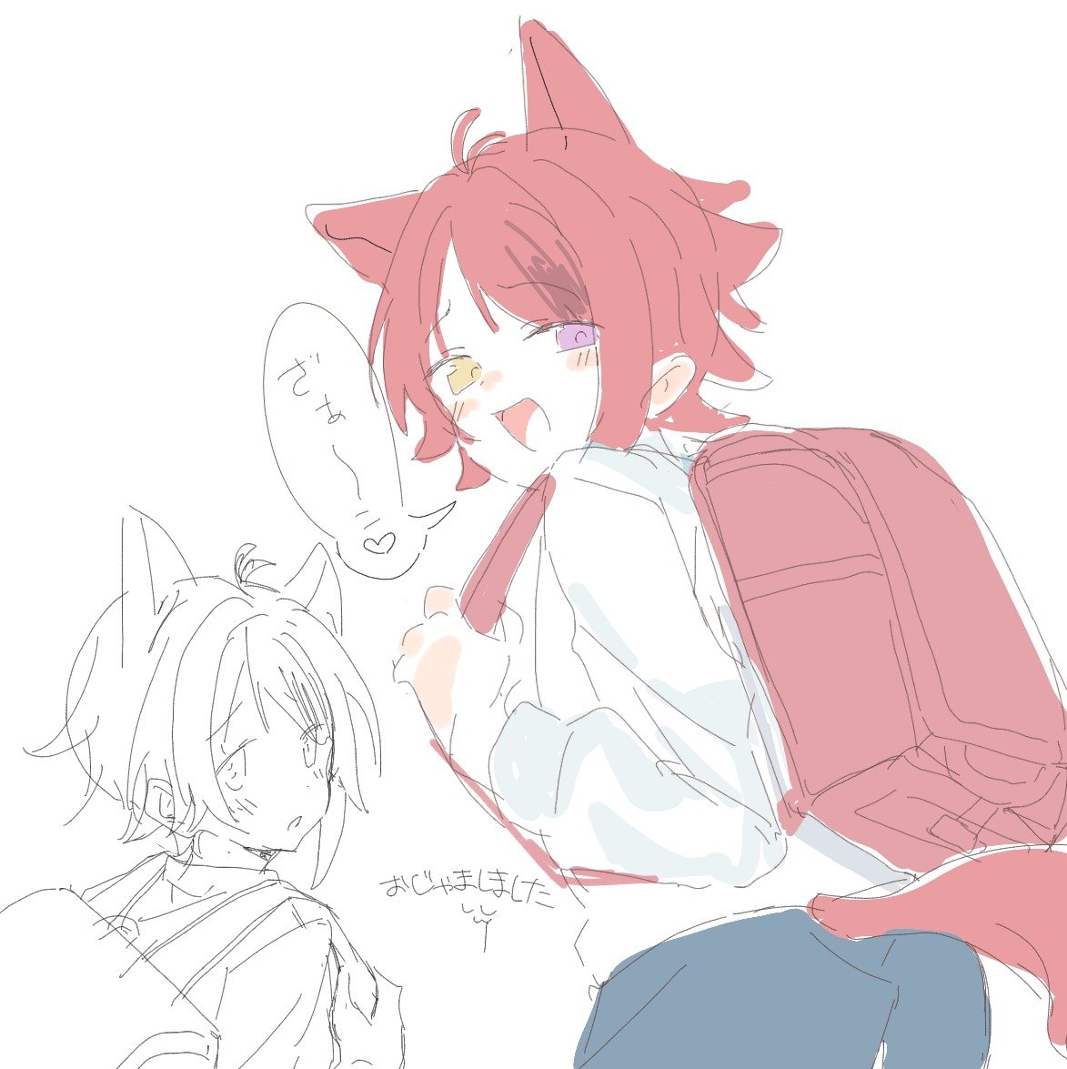akaridayo000's tweet photo. 息抜きに絵チャ〜 https://t.co/hBlcU2Ksuk