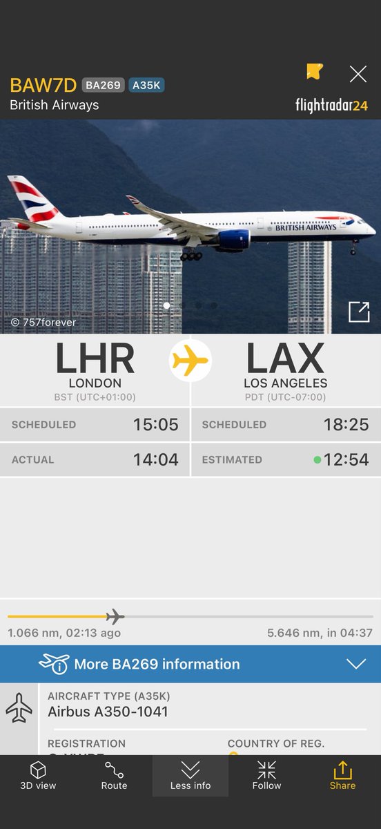 pestrinmarco's tweet photo. Flight BA269 from London to Los Angeles
https://t.co/ctGVylJQRQ https://t.co/75TIXaCXAZ