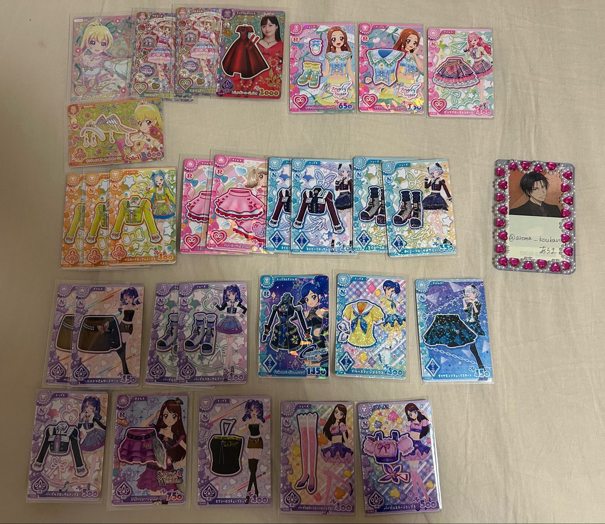aroma__koukan's tweet photo. 【交換】アイカツ アンコール カード 交換 

求▶︎画像123
♥️優先
パラレルレア・アンコールレア→オデットスワン
譲▶︎画像4

郵送での交換📮
ノーマル・レアコンプ目的
纏めて交換してくれる方大歓迎です🙆‍♀️ https://t.co/73FQu6t9aY
