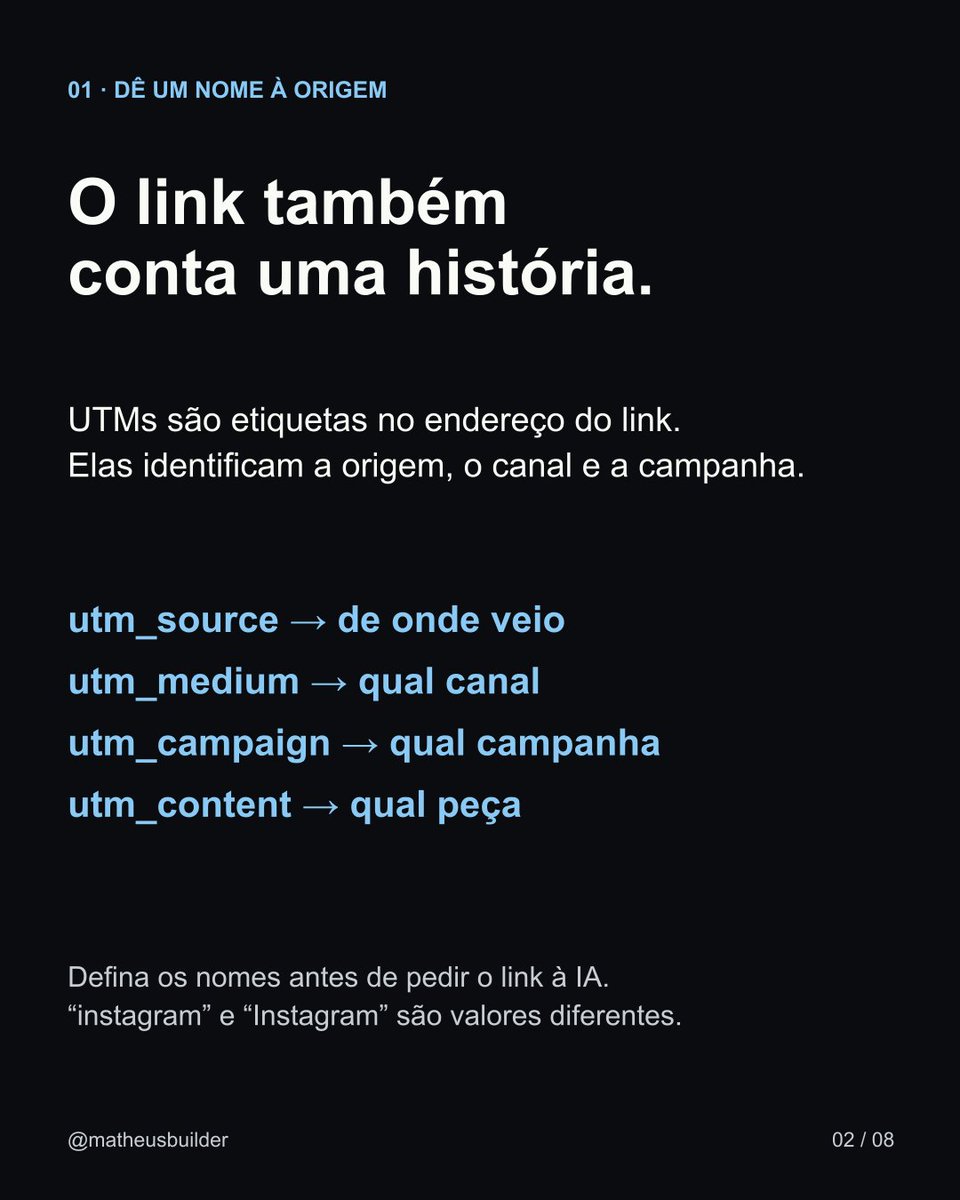Matheus_Builder's tweet photo. 1/2 Crie links UTM com IA. Nas telas 1–4: etiquetas, briefing e início do prompt.

AI Hub da Mood Solutions: https://t.co/Q1FQXYlQLn
Fonte: https://t.co/jfeU7ZGXxr
Foto: Mikael Blomkvist/Pexels https://t.co/Fe9PpVUM4P https://t.co/yummQptNiP