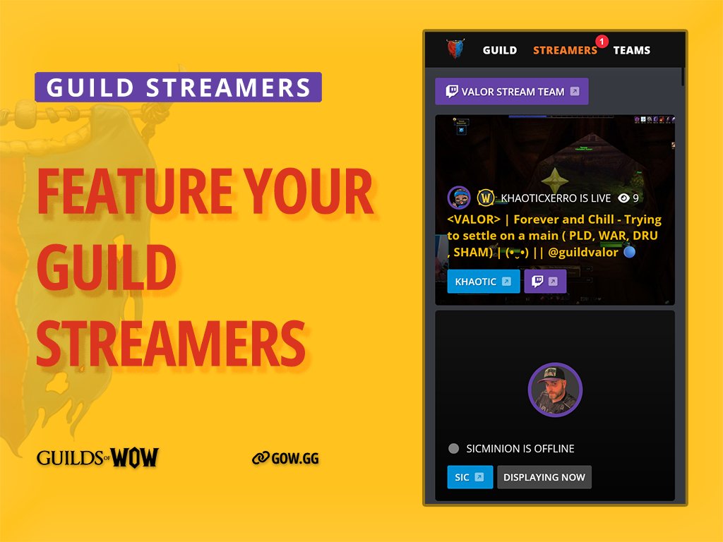 guildsofwow's tweet photo. The GoW Twitch Extension now displays guild and team raid progress 👀📊

Check it out 👉 https://t.co/je0mBnx1Je https://t.co/2IvpERgj6Z