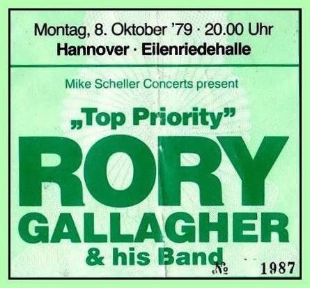 rorygallagher's tweet photo. October 8th in Rory history:
1966 Cork IRL Cavern
1968 London GB Freakeasy
1969 Bishops Stortford GB Railway Hotel Rambling Jack's Blues Club
1972 Los Angeles USA Whisky a Go Go
1975 Winnipeg CAN Convention Centre
1979 Hannover DE Eilenriederhalle (ticket) https://t.co/t5g5sNp8e8