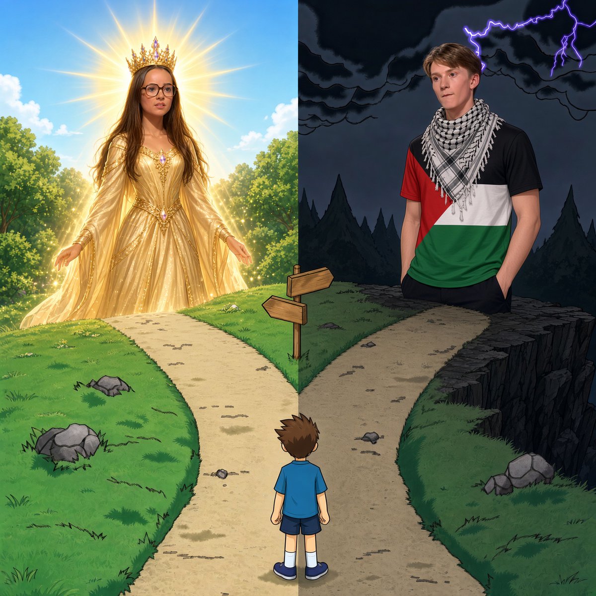 lelapindufutur's tweet photo. Quel chemin, lycéen de l'Ouest ? https://t.co/oodWeTGqMj