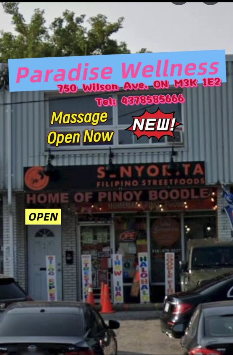 msgStorefront's tweet photo. Paradise Spa opened in 2026
750 Wilson Avenue
2nd Floor
North York
M3K 1E2
(437) 858-5666 (cellphone) https://t.co/w82TYMXsVt