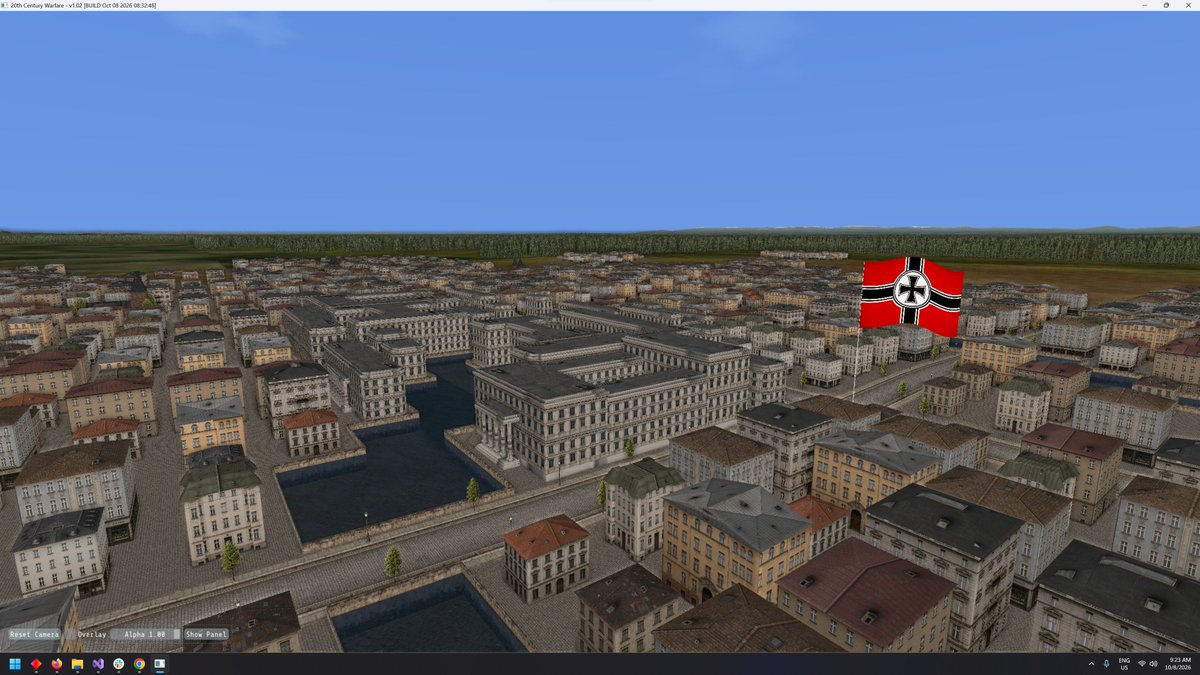 Battleground_TV's tweet photo. Berlin Government District, circa 1939 - A work-in-progress look at the historic heart of Berlin, with government buildings and city streets taking shape for https://t.co/lK68BHp3jI.

#20thCenturyWarfare #WW2 #GrandStrategy #Gaming https://t.co/PVXNpMYoKu