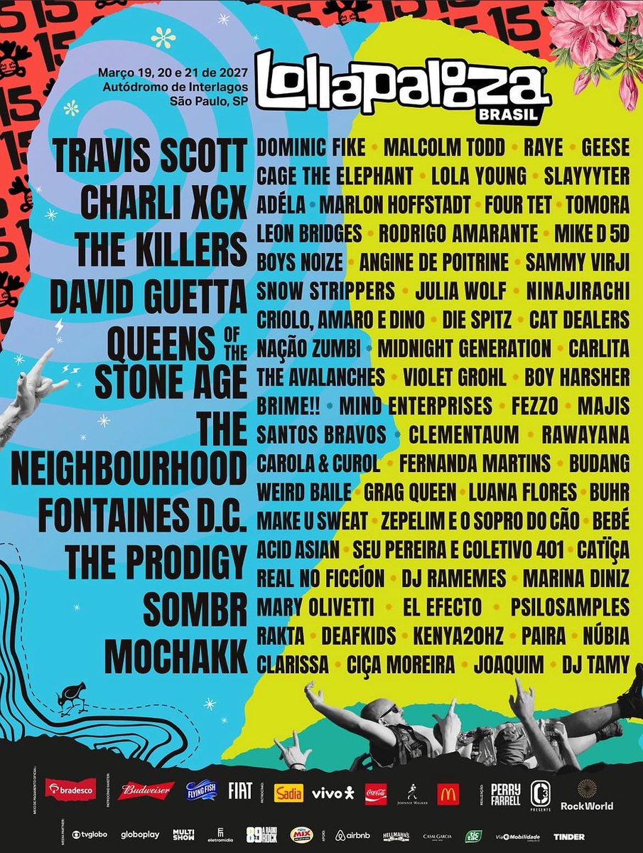 surtoyoung's tweet photo. ELA VAI VOLTAR!! Lola young foi confirmada como atração do Lollapalooza 2027.

O CORAÇÃO A MIL ESSA É A CHANCE DE QUEM NÃO CONSEGUIU, FINALMENTE VER A NOSSA RAINHA https://t.co/2jSgNmBaNV