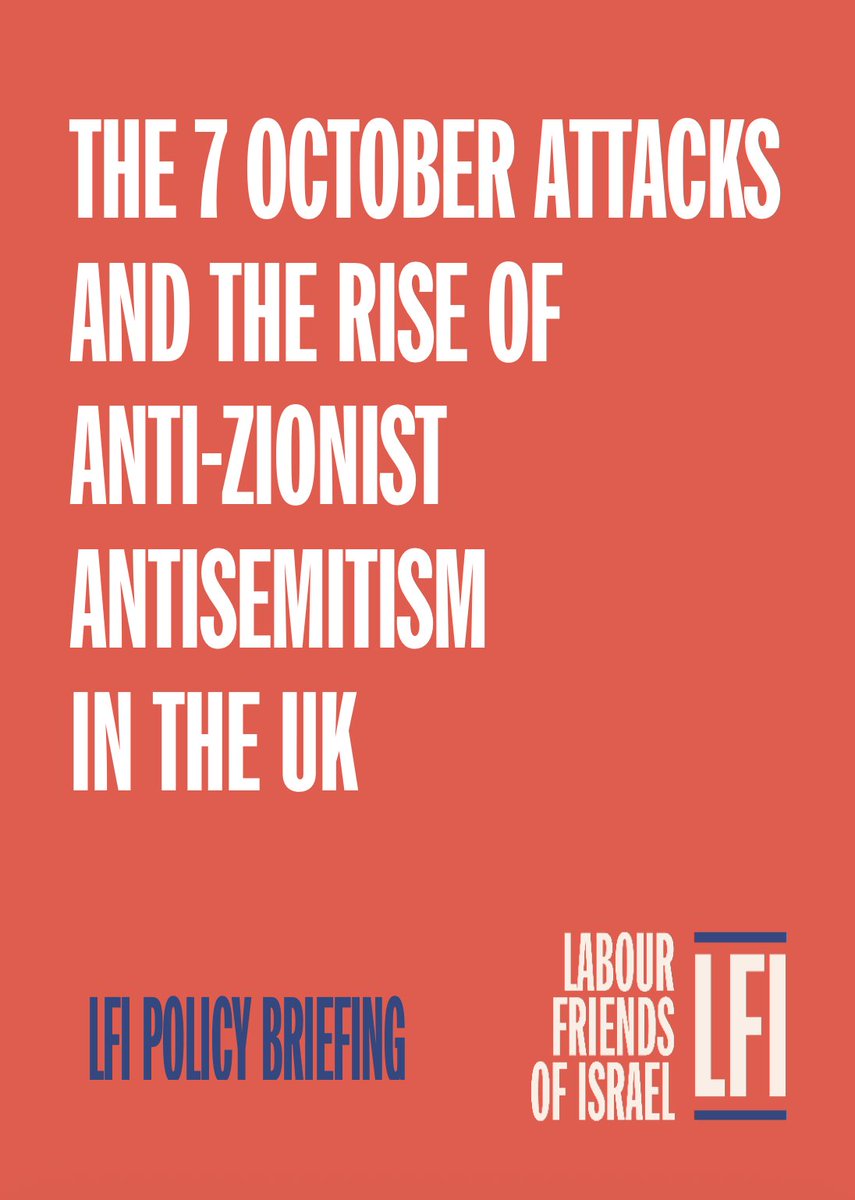 _LFI's tweet photo. NEW: The 7 October attacks unleashed an unprecedented rise in antisemitism in the UK and worldwide. 

What is needed now is a strategy that gets to the very root of the hate and antisemitism festering in our society. 

Our new report examines the rise of anti-Zionist antisemitism in the UK and the action needed to confront it. 👇

https://t.co/VkFRcZmeRc