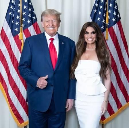 ImBreckWorsham's tweet photo. Newly revealed texts allege to show Trump’s Greece ambassador Kimberly Guilfoyle asking a donor to wipe out her $100,000 credit-card debt in exchange for favors—then repeatedly begging the donor not to put it in writing.

So much for “draining the swamp.” https://t.co/ujYepL6R1L