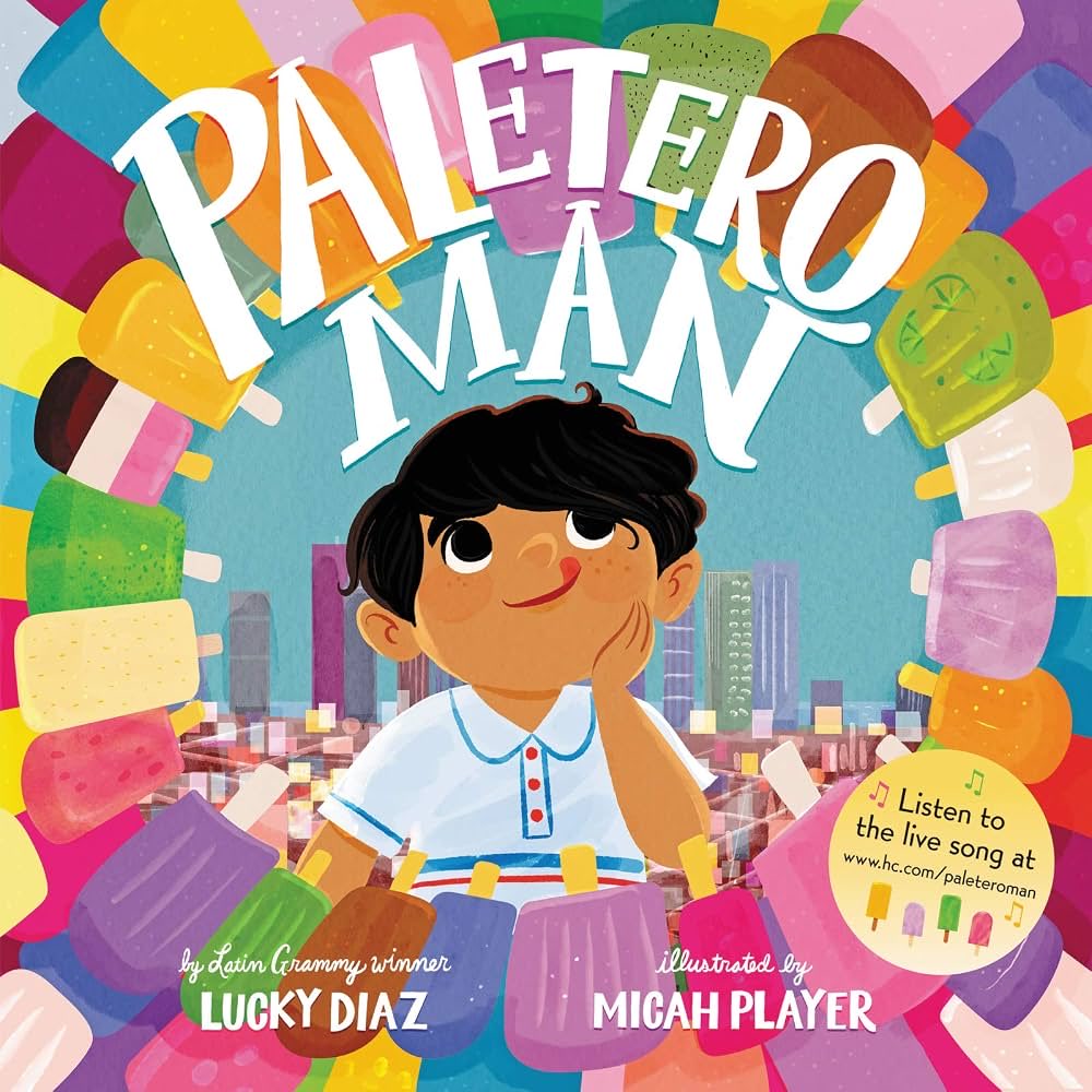 BayEaglesSoar's tweet photo. Learning about and celebrating Hispanic Heritage month in library with paletas!
2nd grade read Paletero Man written by Latin author and musician Lucky Diaz and enjoyed a paleta of their own! https://t.co/GjXqY5Y3Kw