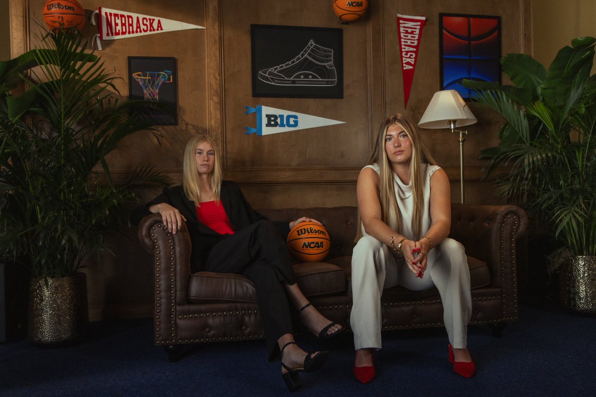 gussowilliams5's tweet photo. Thank you @B1Gwbball for an amazing media day experience! So proud of @logannissley23 and @Brittprince23 for representing the Huskers with class! Exciting year loading! GBR! https://t.co/BCioI5gWlZ
