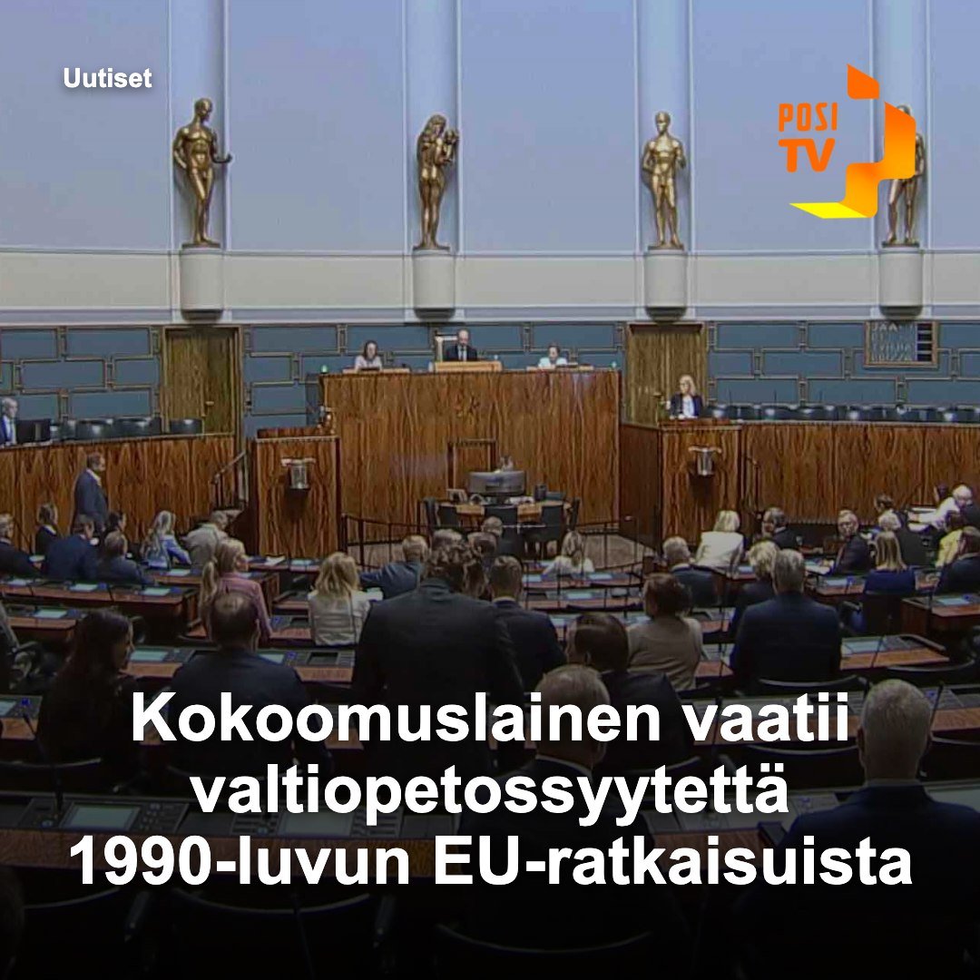 positvfi's tweet photo. Kokemäkeläinen kokoomuksen jäsen Jorma Jaakkola vaatii, että Suomen ETA-, EU- ja EMU-ratkaisut 1990-luvulla viedään valtakunnanoikeuteen valtiopetoksina. 
https://t.co/jw0lMHU0j3 https://t.co/kYi6y4nh19