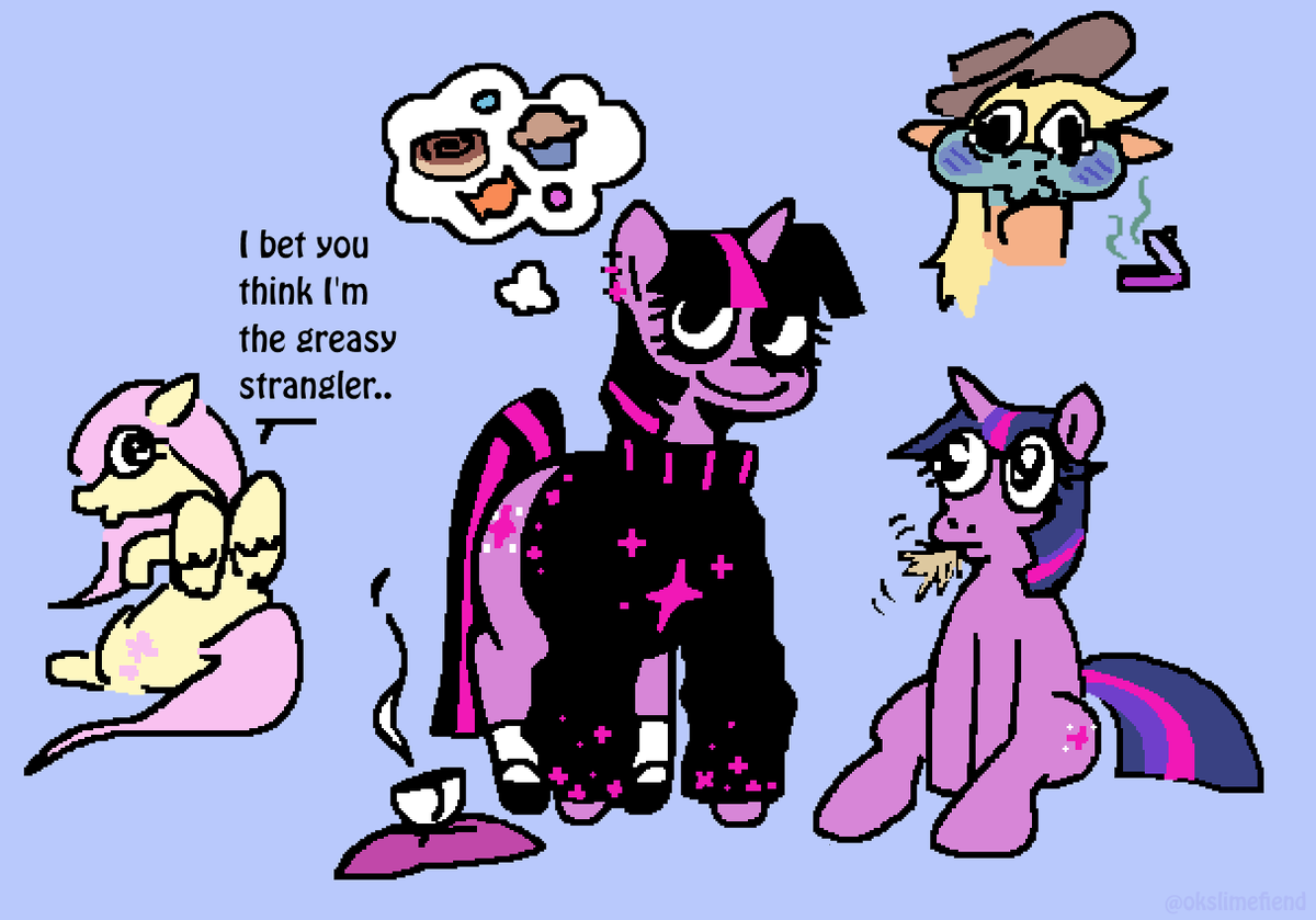 okslimefiend's tweet photo. a cozy look💜
#mlp #mlpart #twilightsparkle https://t.co/T7yyU7BNfg