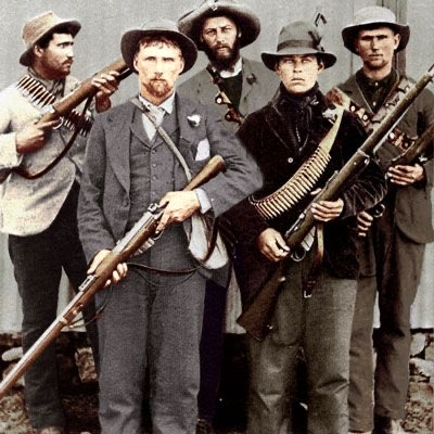 Castizyklon's tweet photo. The Afrikaners were probably one of the first exemplary renditions of Race Communism.  

After the Second Boer War, many rural Afrikaners were economically devastated. Urbanization then pushed large numbers into Johannesburg and other industrial centers, creating the famous “poor white problem.” Many Afrikaners became miners and industrial workers and joined trade unions. Consequently, Afrikaner workers often found themselves alongside English-speaking workers in organizations influenced by socialism, syndicalism, and the British labor movement.

The main slogan attributed to Socialist Afrikaners was "Workers of the world, unite and fight for a white South Africa." They rightfully recognized race as influencing economic factors and advocated for racial job protection. This is further exemplified by the Communist Party of South Africa finding its base in white industrial workers, the majority of whom were Afrikaners. What separated them from third world communist advocacy was that they protested in favor of the Color Bar, which protected certain occupations from being usurped by the "native" Zulus.  

Unlike the conventional tendencies of NWE societies within this time period, Afrikaners formulated a unique type of organic socialist nationalism that completely repudiated Capitalism and classical liberalism. Since South Africa's economic order was dominated by English mining and financial capital such as the Witwatersrand,figures such as Cecil Rhodes and the Rand mining magnates became symbols of British imperial capitalism.

So, their grievances had a clear anti-capitalist dimension. Workers believed the mine owners were trying to increase profits by reducing labor costs and weakening the bargaining position of relatively expensive white workers, and this conflict contributed directly to the 1922 Rand Revolt.

So, Consequently, White socialist and Labour circles observed that mine owners had a straightforward economic incentive: hire whoever could perform the work for the lowest wage.

South African mining had a racial wage structure in which skilled and semi-skilled white workers generally received substantially higher wages, while Black workers occupied much lower-paid positions. When profitability declined after World War I, mining companies sought to transfer jobs from expensive white workers to cheaper Black workers.

They therefore concluded that capital could not be trusted to preserve the unique ethnic community and solidarity between White South Africans.