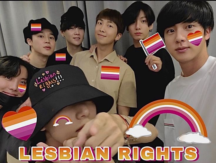 taesfresita's tweet photo. happy lesbian day to me and all lesbian armys! ITS OUR DAY!!! 🥹 https://t.co/k1URnPWFOY