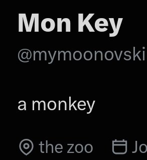 DingusCapital's tweet photo. You will never be a real monkey. You have no tail, you have no fur, your butt isn't red. Your butt is hidden in shame. You are a grown man twisted by polyester pants and slop into a crude mockery of primate perfection. https://t.co/eJ3E7NXEYt